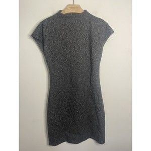 VERA WANG  DRESS MINI Gray ALPACA Blend SIZE US 4 38